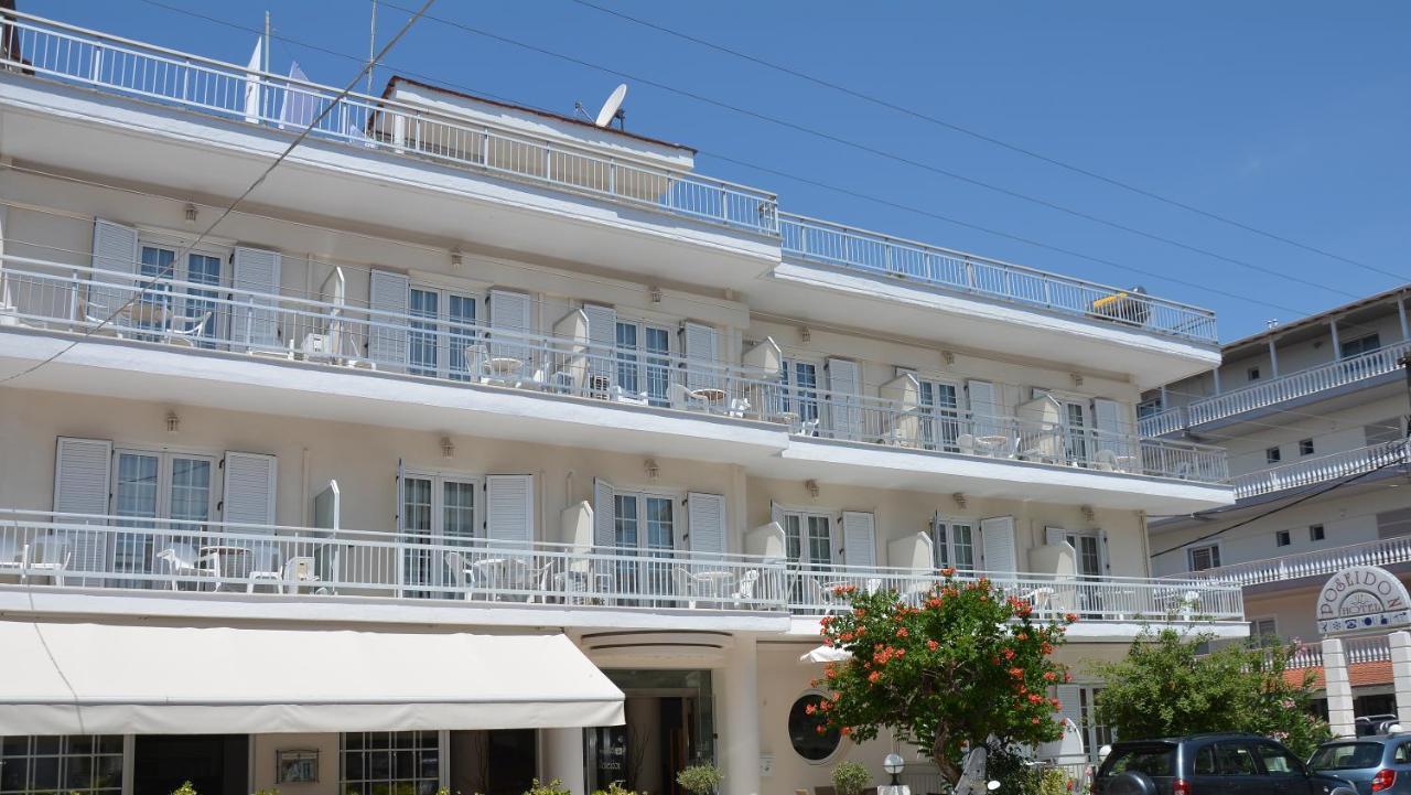 Poseidon Hotel Paralía Kültér fotó